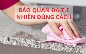 Bảo quản đá tự nhiên