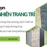 Cách chọn đá tự nhiên trang trí đẹp