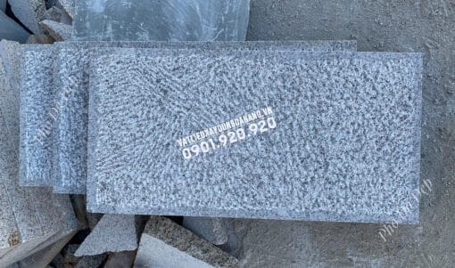 Đá Granite Muối Tiêu Đục Thô Kết Hợp Mài Viền Cạnh