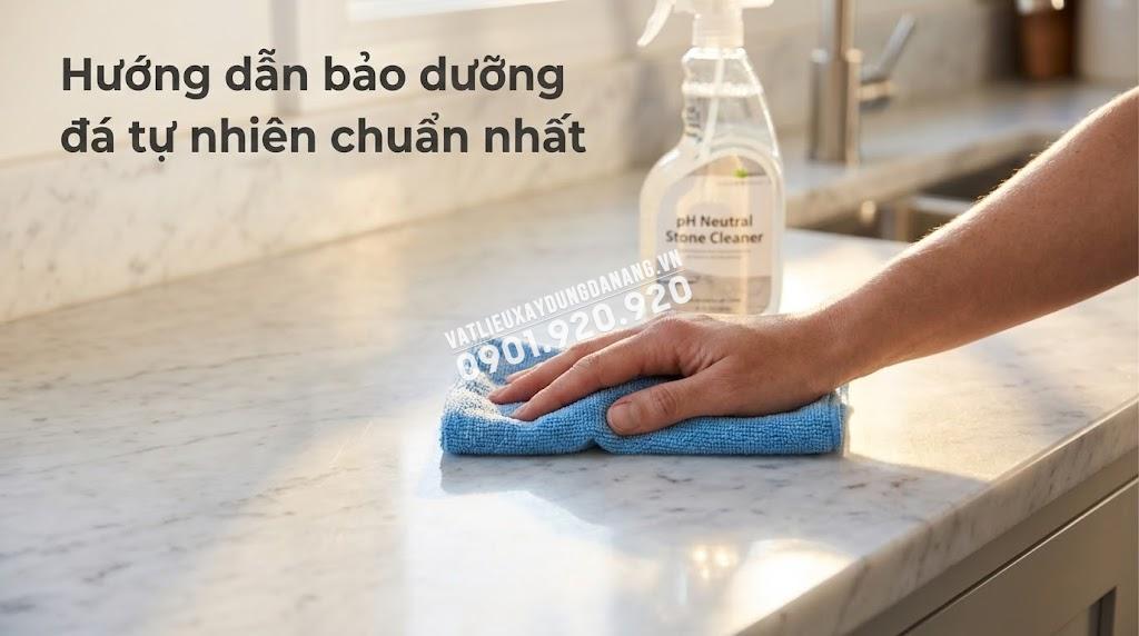 Bảo dưỡng mặt bếp đá tự nhiên Bảo dưỡng mặt bếp đá tự nhiên