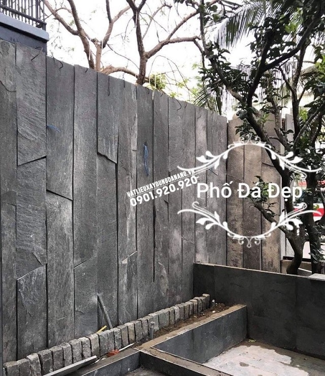 Ấn Tượng Những Mẫu Đá Ốp Tường hàng Rào Đẹp (P2)
