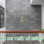 Sai lầm khi thiết kế giếng trời