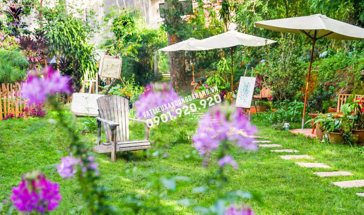 Tân trang lối đi sân vườn ngày Tết