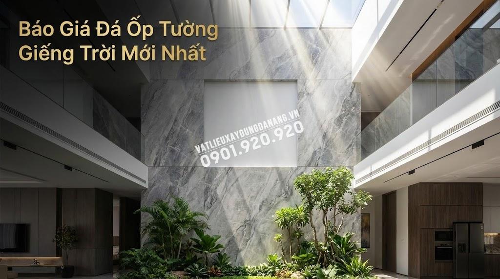 Báo giá đá ốp giếng trời Báo giá đá ốp giếng trời