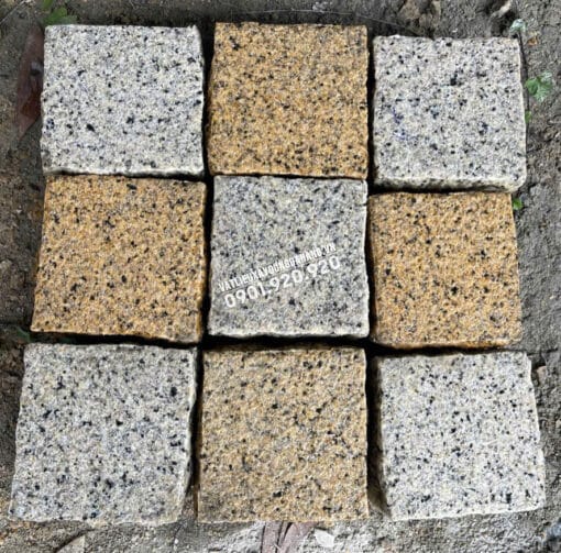 Đá Granite cubic 10x10x2cm