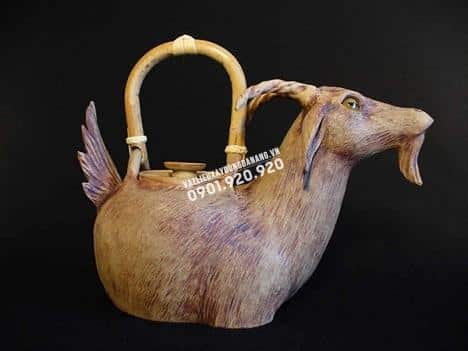 Bài trí biểu tượng con dê cho tết Ất Mùi 2015