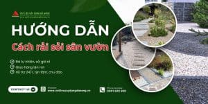cach rai soi san vuon KplYYt 23 Cách rải sỏi sân vườn