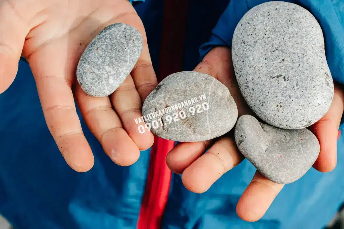 Đá cuội tự nhiên trang trí tường Đá cuội tự nhiên trang trí tường