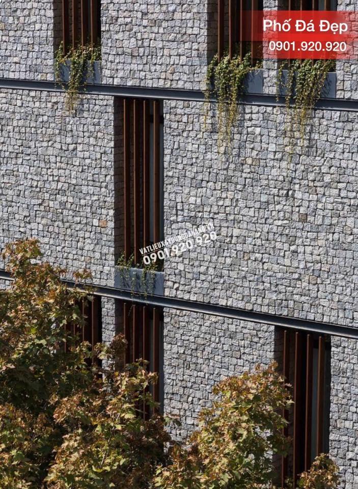 ĐỘC ĐÁO VỚI MÔ HÌNH ỐP TƯỜNG BẰNG ĐÁ CUBIC