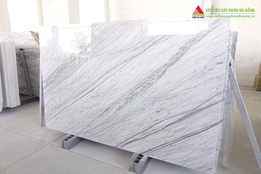 Mẫu đá Granite trắng ốp tường