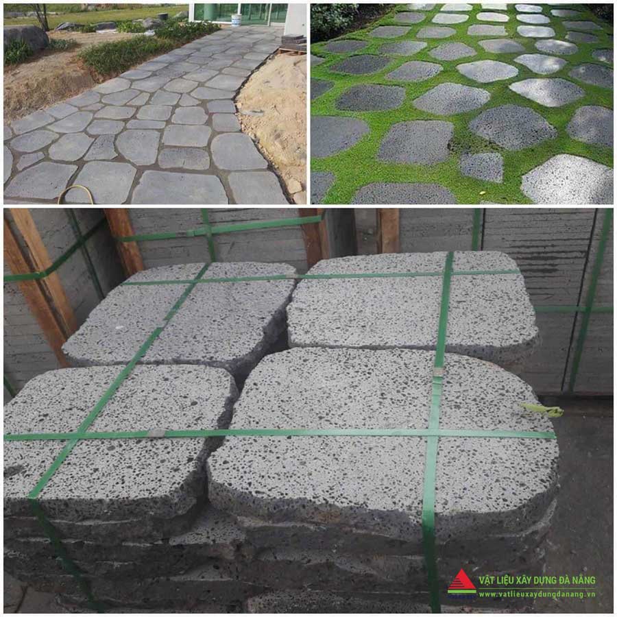 Đá ong xám tự nhiên lát sân vườn