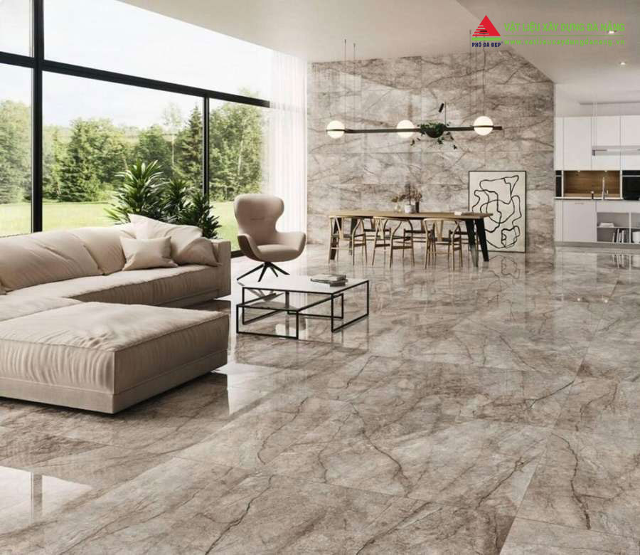 Gạch vân đá Ấn Độ sở hữu vẻ đẹp sang trọng, cao cấp
