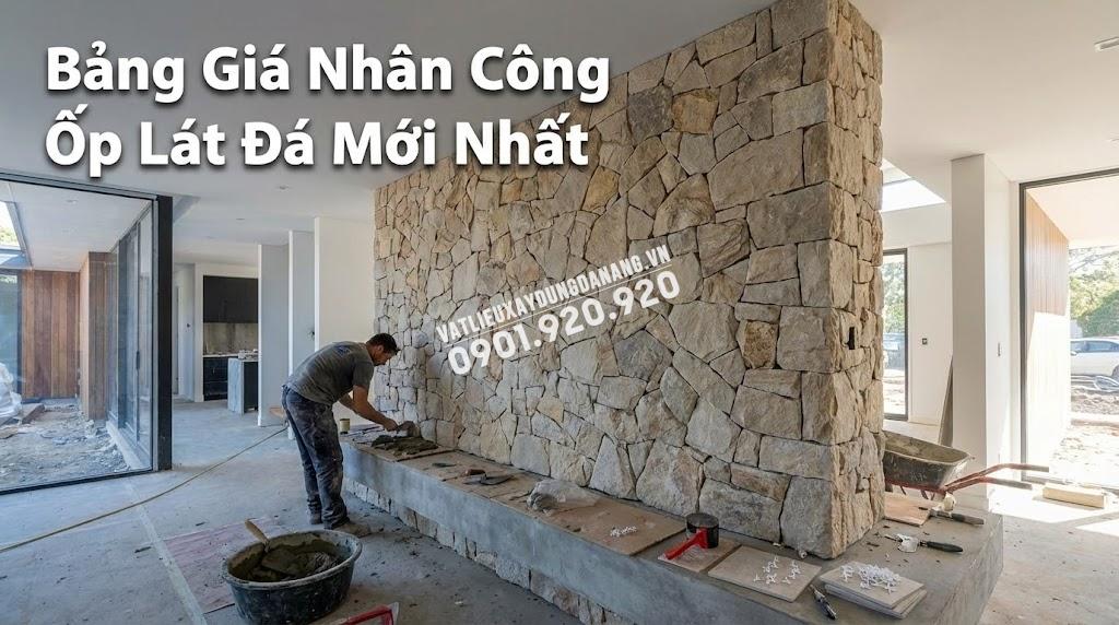 Gia nhân công ốp lát đá Gia nhân công ốp lát đá