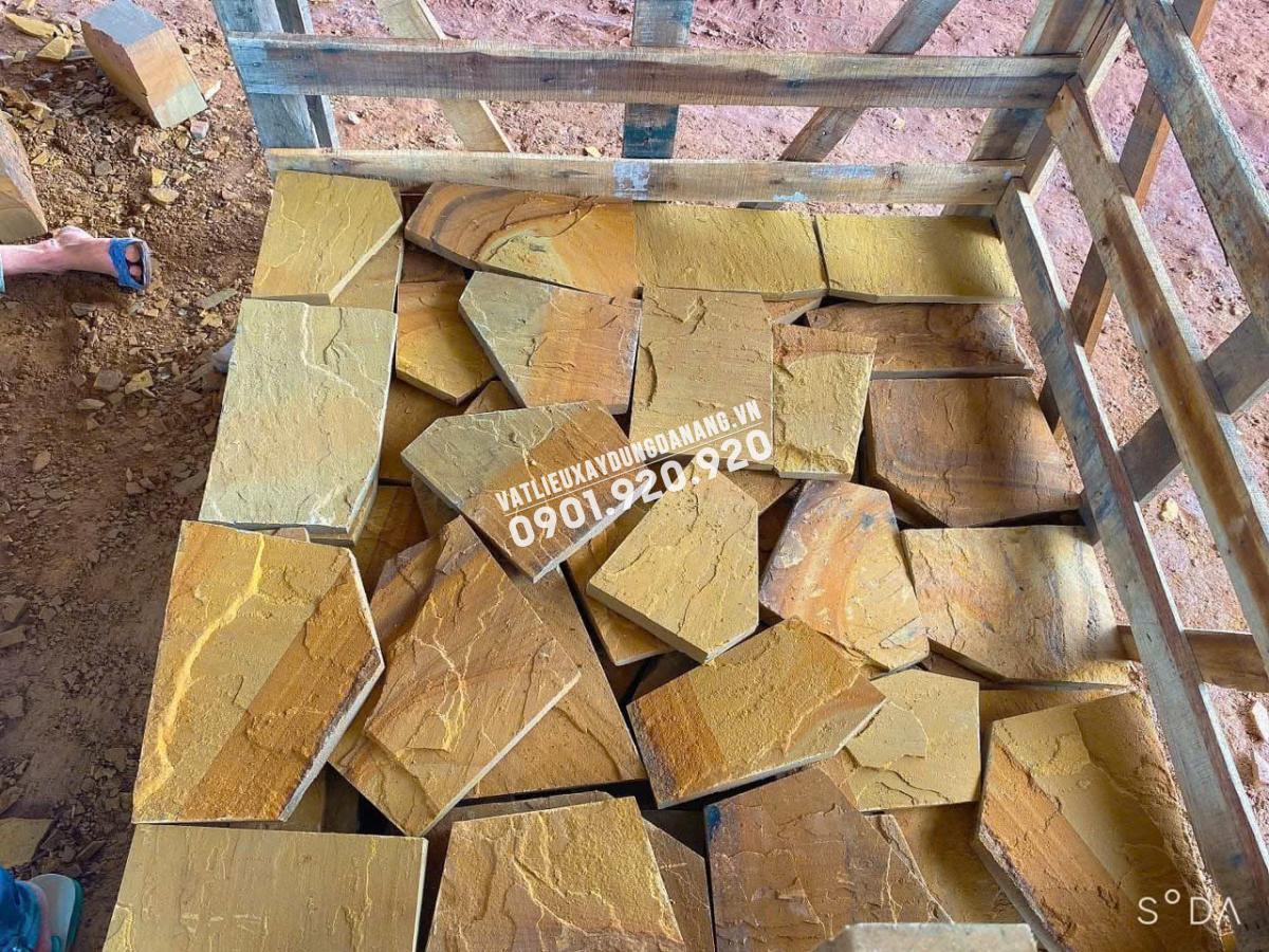 Đá vân gỗ đậm